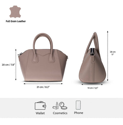 Leather Women's Bag, Medium