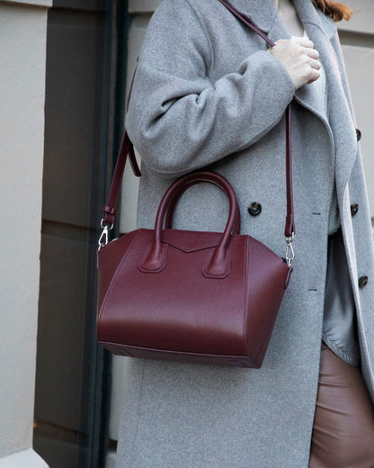 Leather Women's Bag, Medium