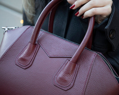 Leather Women's Bag, Medium