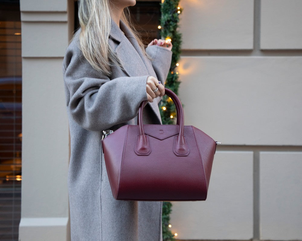 Leather Women's Bag, Medium