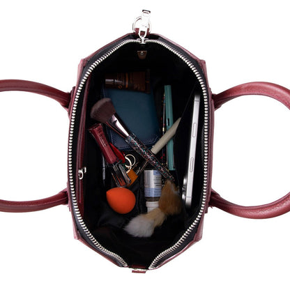 Leather Women's Bag, Medium