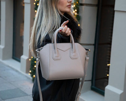 Leather Women's Bag, Medium