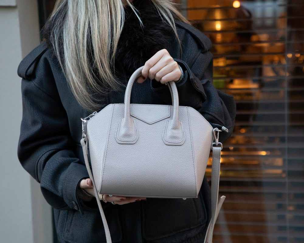 Leather Women's Bag, Medium