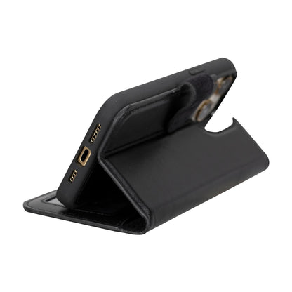 iPhone 15 Series Leather Wallet Case 