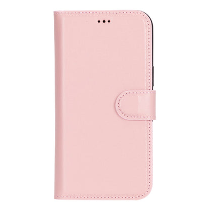 Leather iPhone 16-Plus Detachable Wallet Case