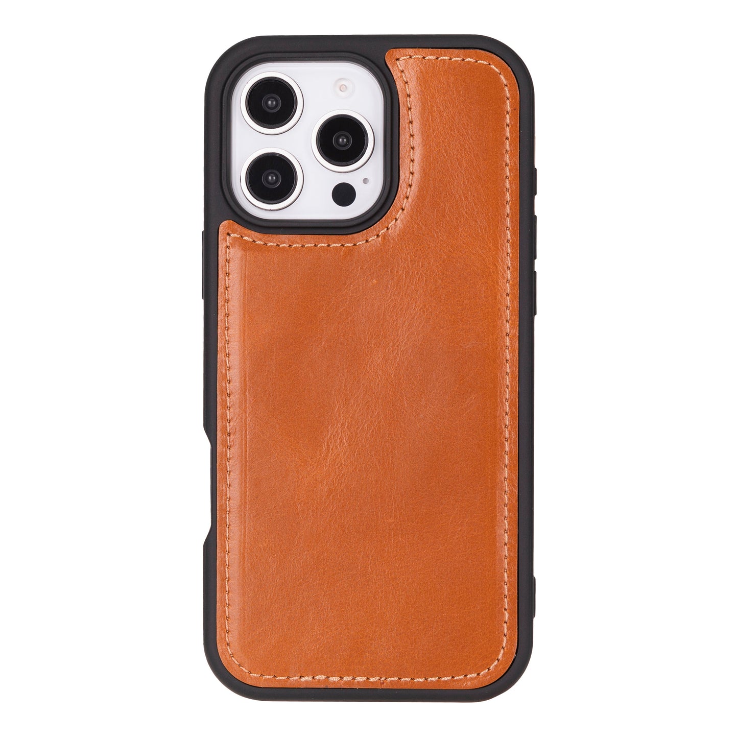 Leather iPhone 16-Pro Detachable Wallet Case