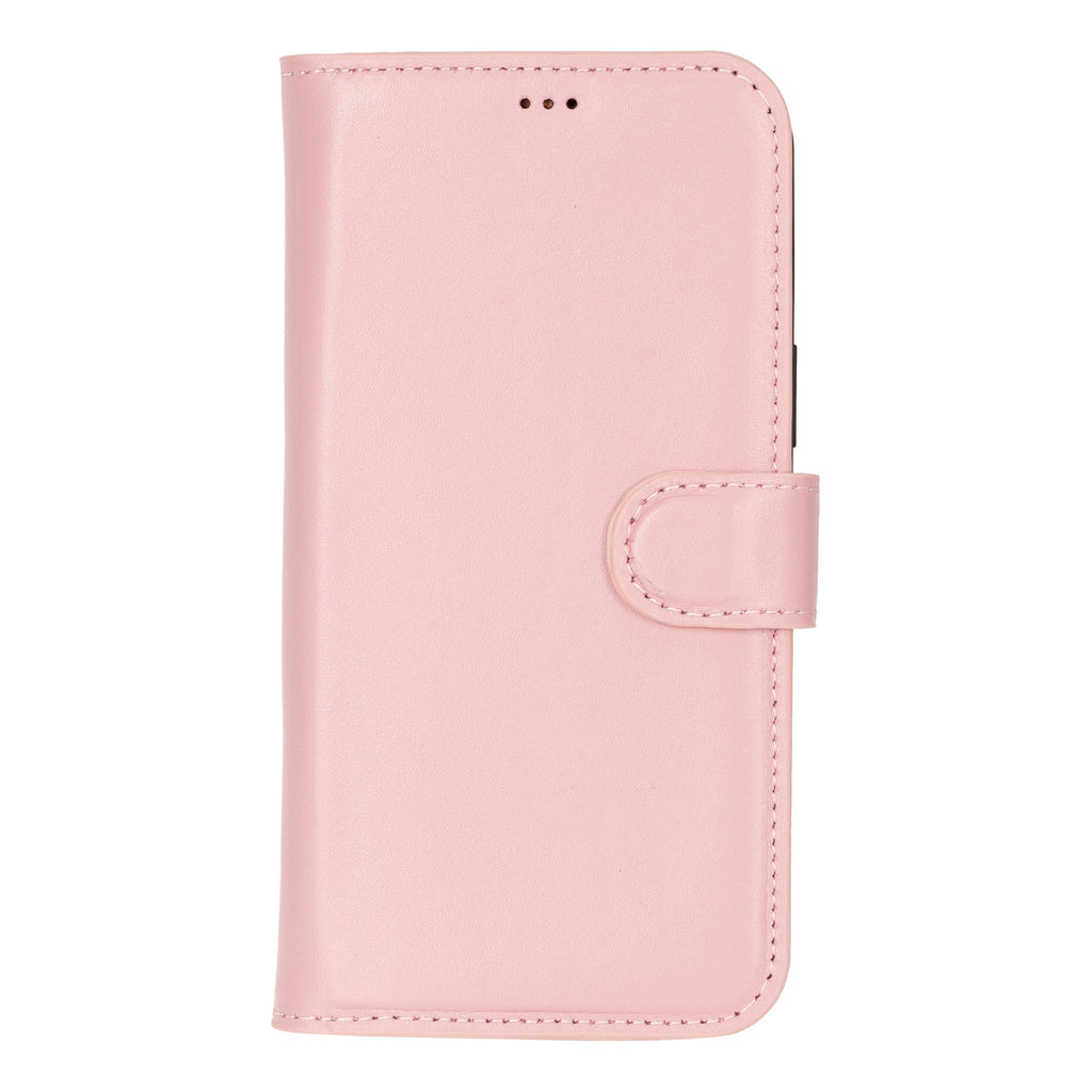 Leather iPhone 16-Pro Detachable Wallet Case