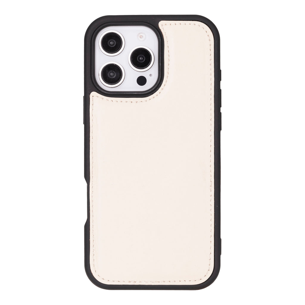 Leather iPhone 16-Pro Detachable Wallet Case