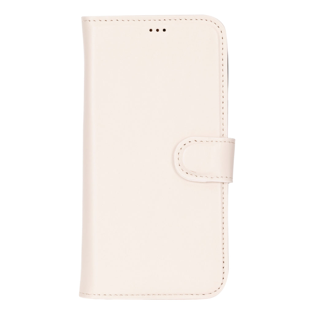 Leather iPhone 16-Pro Detachable Wallet Case