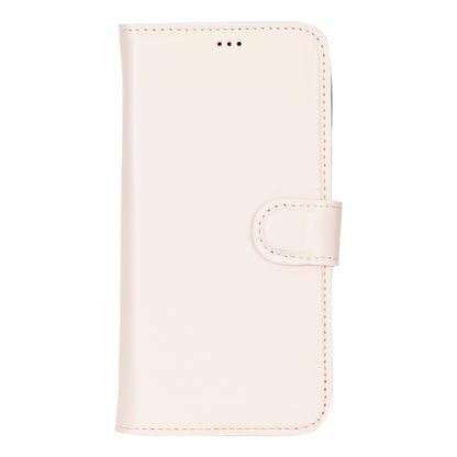Leather iPhone 16-Pro Detachable Wallet Case