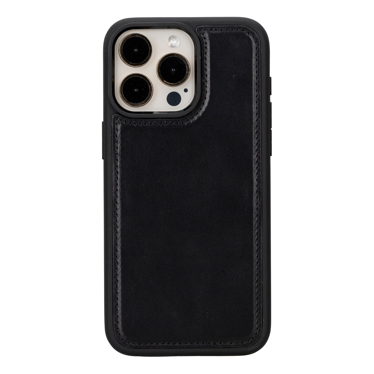 Leather iPhone 16-Pro Detachable Wallet Case