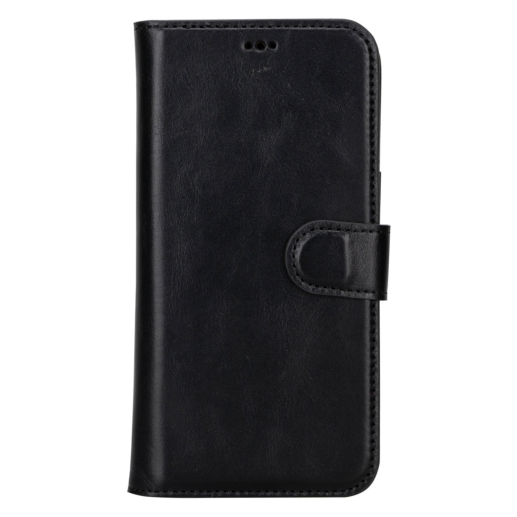 Leather iPhone 16-Pro Detachable Wallet Case