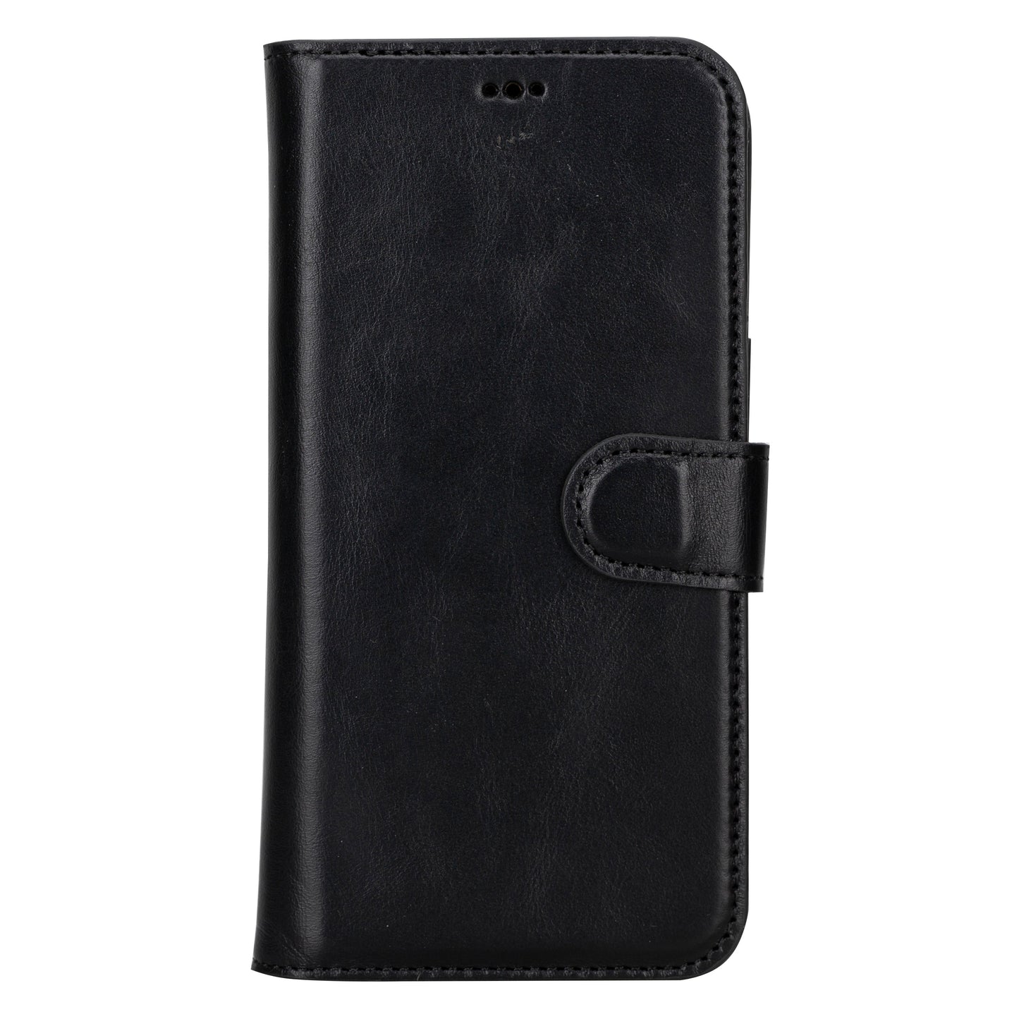 Leather iPhone 16-Pro Detachable Wallet Case