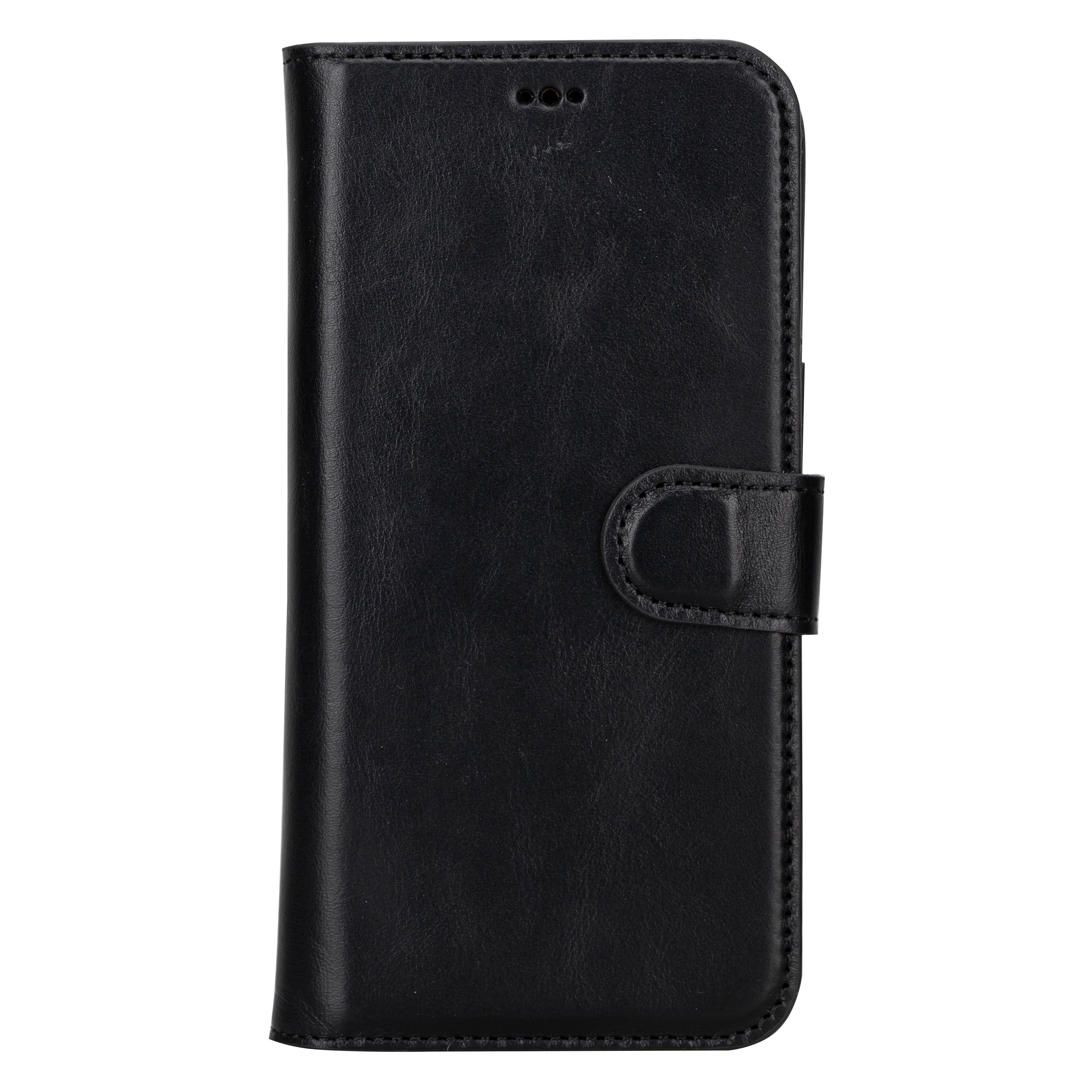 Leather iPhone 16-Pro Detachable Wallet Case