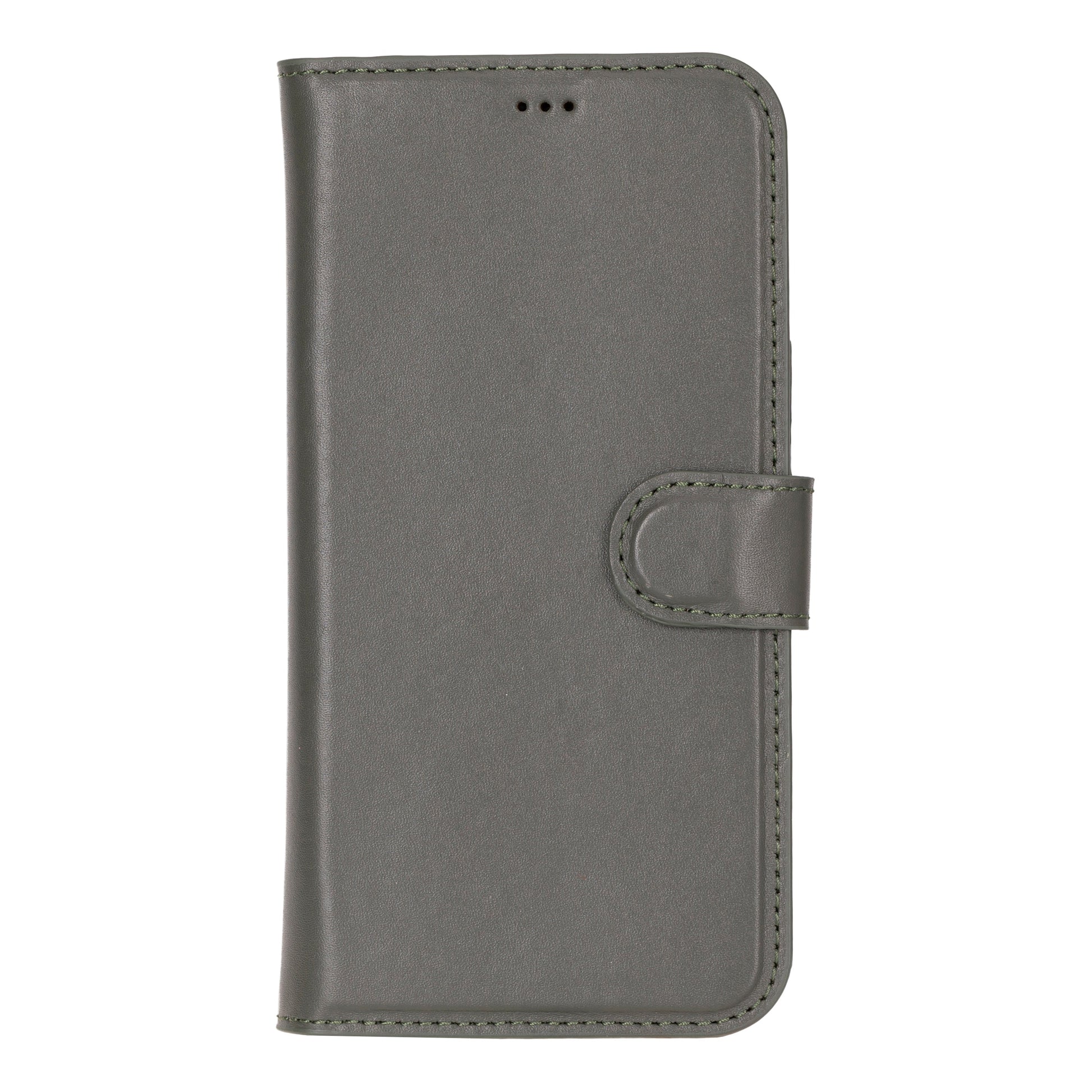 Leather iPhone 16-Pro Detachable Wallet Case