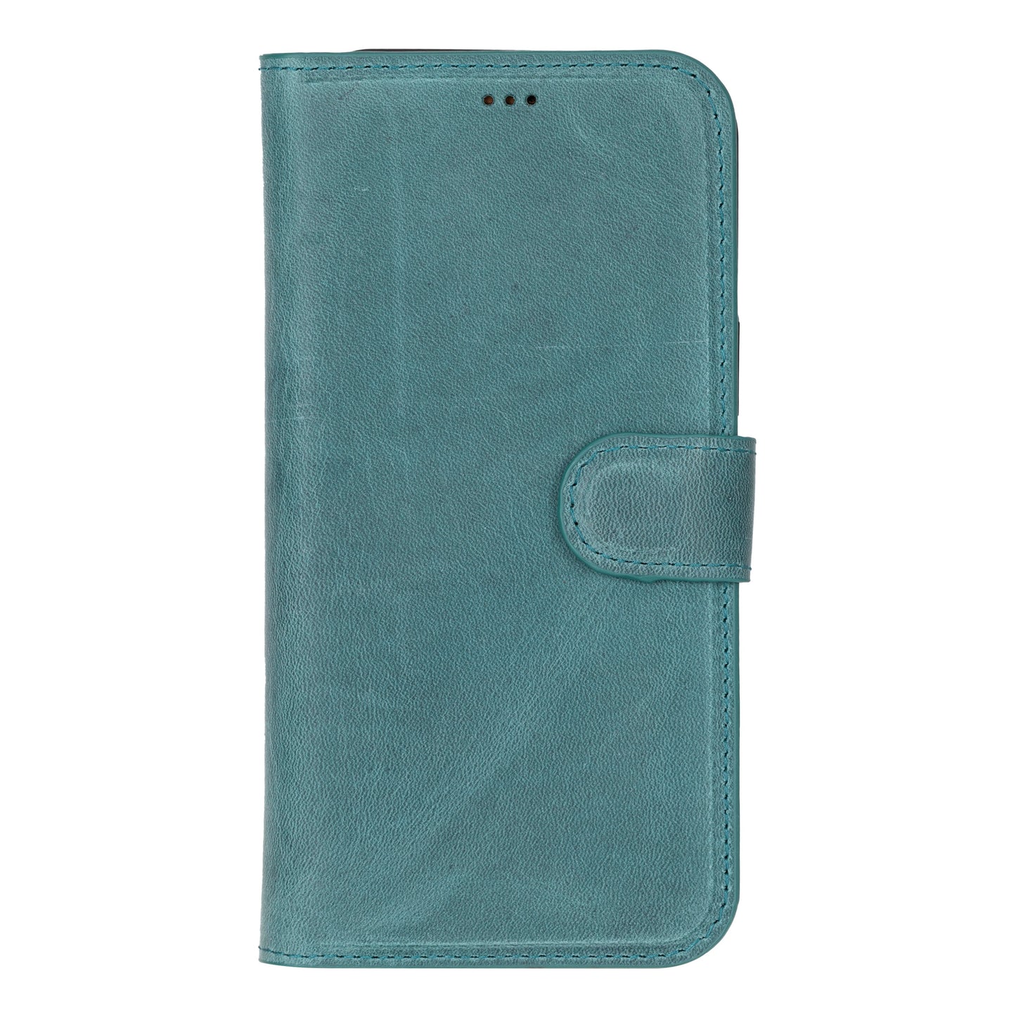 Leather iPhone 16-Pro Detachable Wallet Case