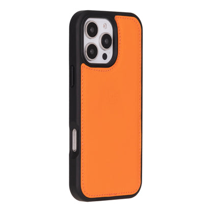 Leather iPhone 16-Pro Detachable Wallet Case