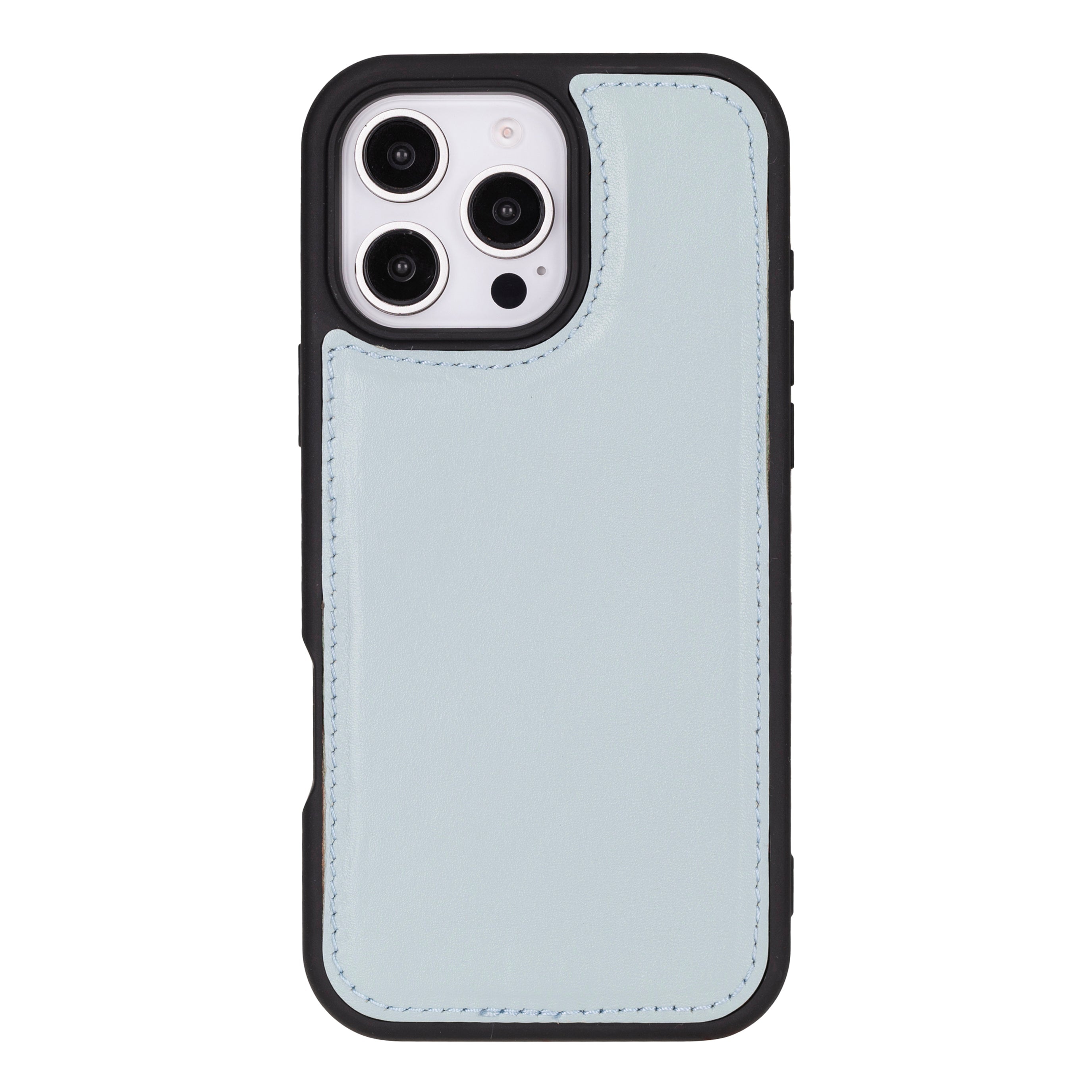 Leather iPhone 16-Pro Detachable Wallet Case