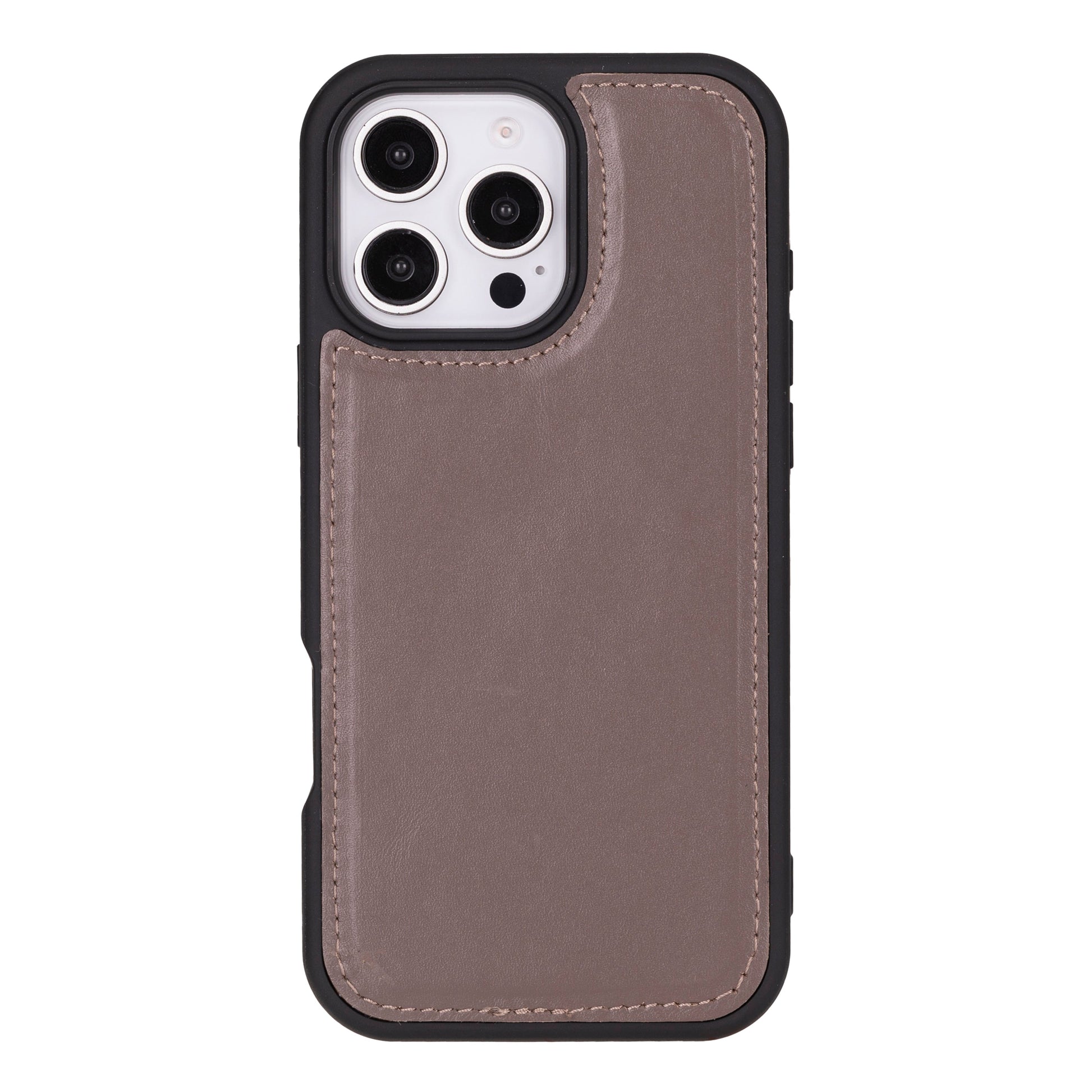Leather iPhone 16-Pro-Max Detachable Wallet Case