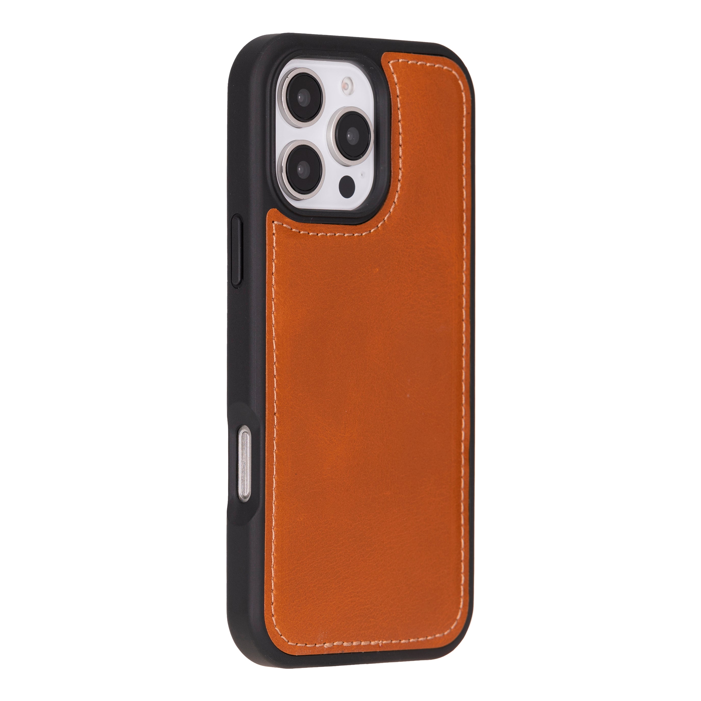 Leather iPhone 16-Pro-Max Detachable Wallet Case