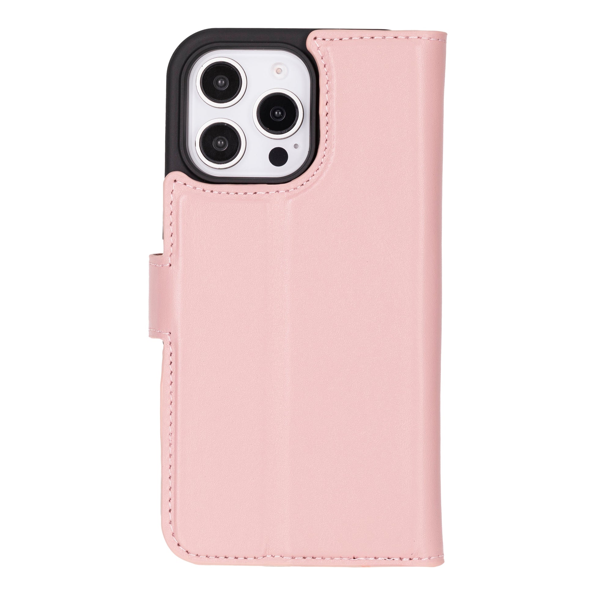 Leather iPhone 16-Pro-Max Detachable Wallet Case