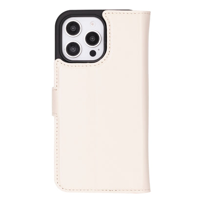Leather iPhone 16-Pro-Max Detachable Wallet Case