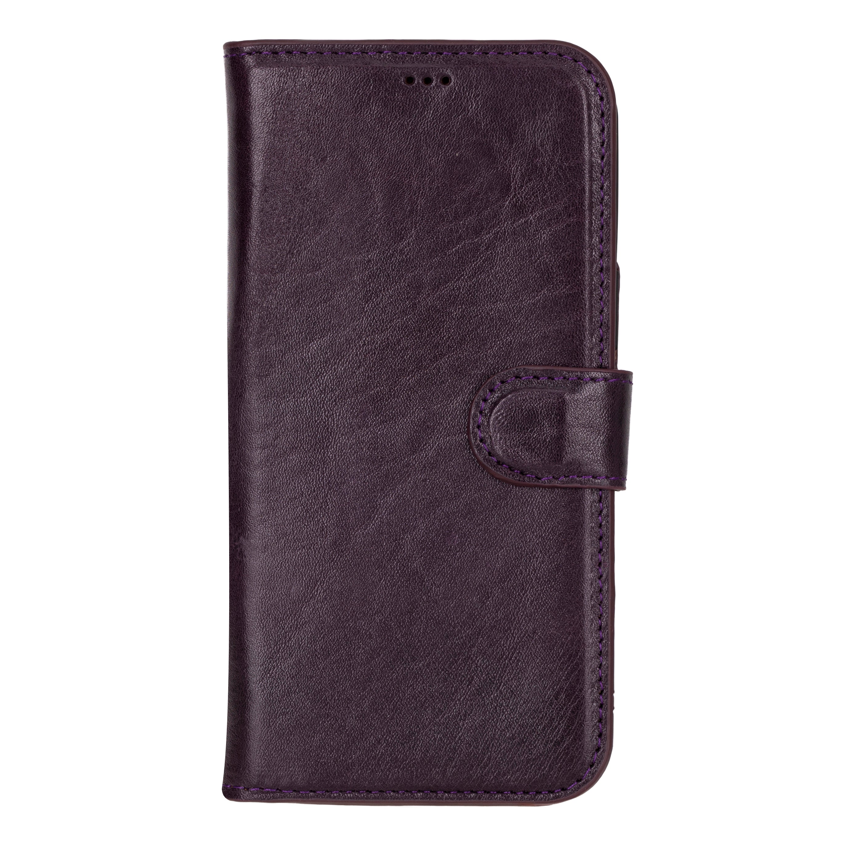 Leather iPhone 16-Pro-Max Detachable Wallet Case