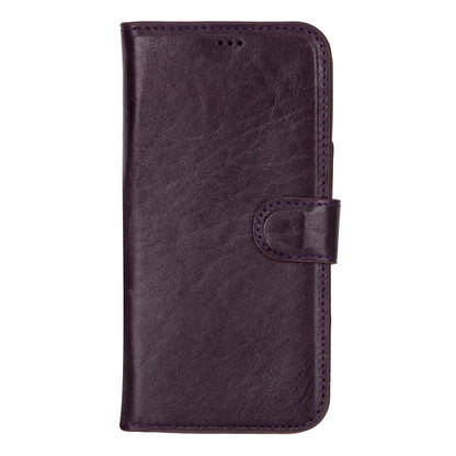 Leather iPhone 16-Pro-Max Detachable Wallet Case