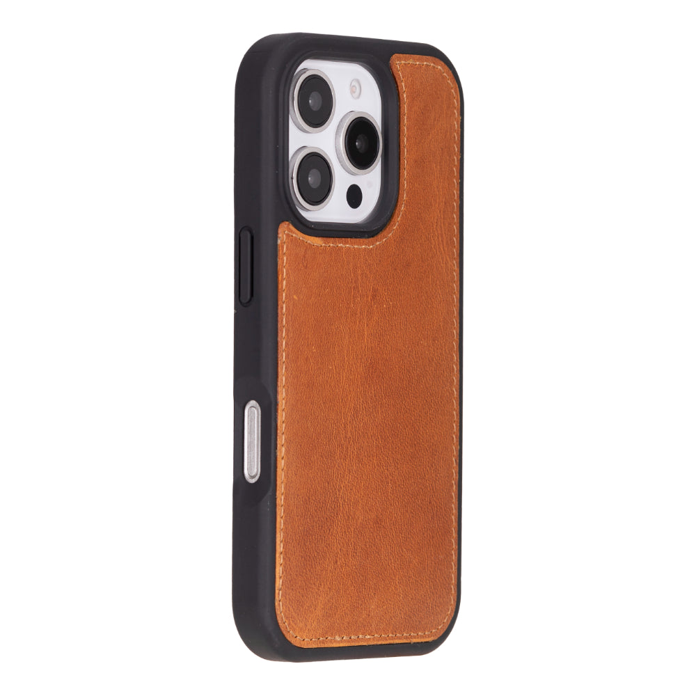 Leather iPhone 16-Pro-Max Detachable Wallet Case