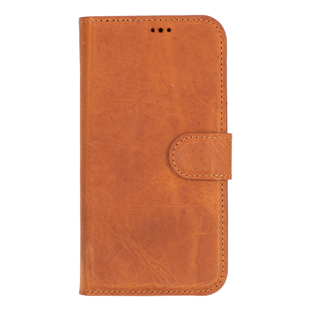 Leather iPhone 16-Pro-Max Detachable Wallet Case