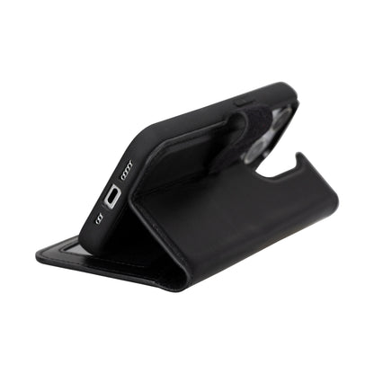 Leather iPhone 16-Pro-Max Detachable Wallet Case