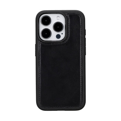 Leather iPhone 16-Pro-Max Detachable Wallet Case