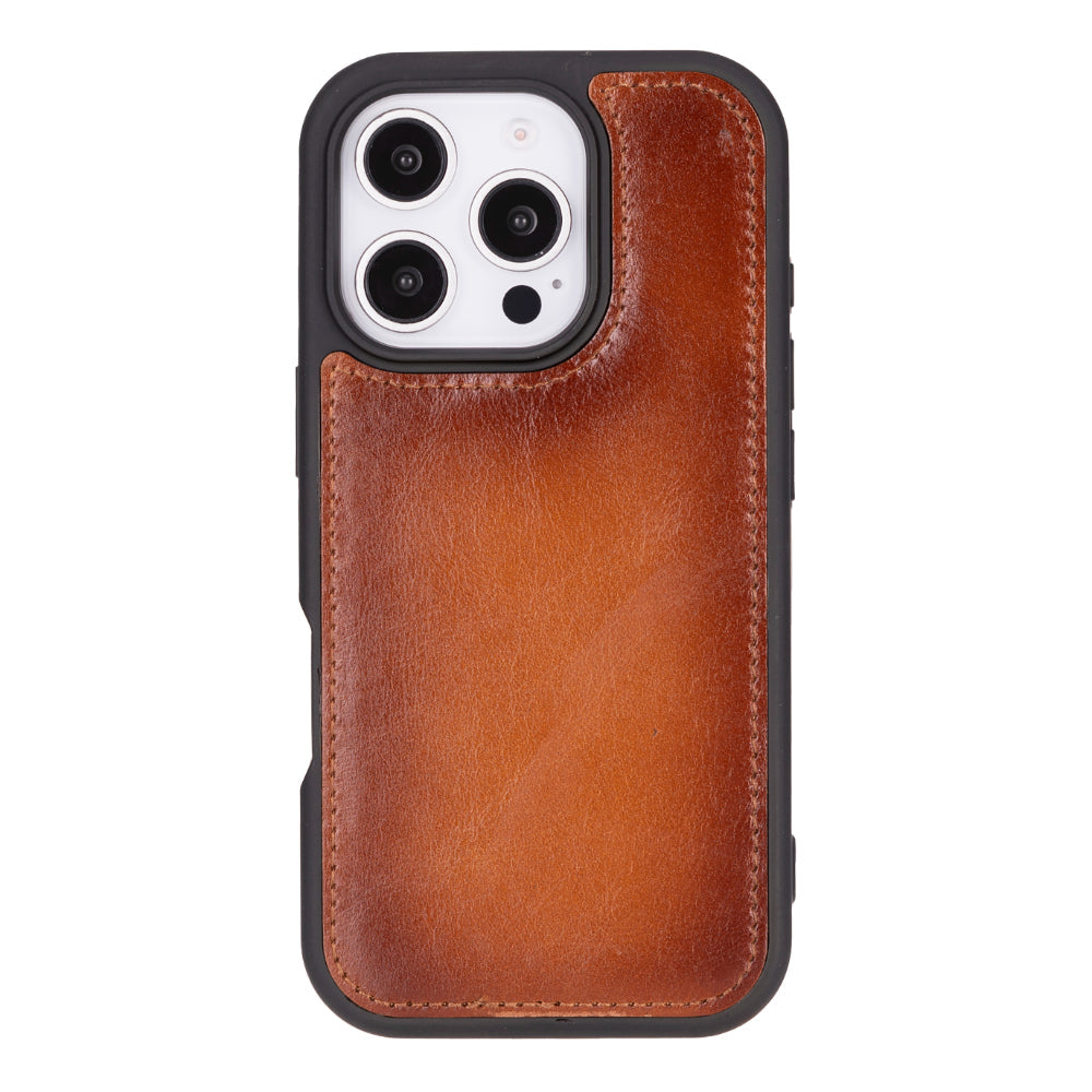 Leather iPhone 16-Pro-Max Detachable Wallet Case
