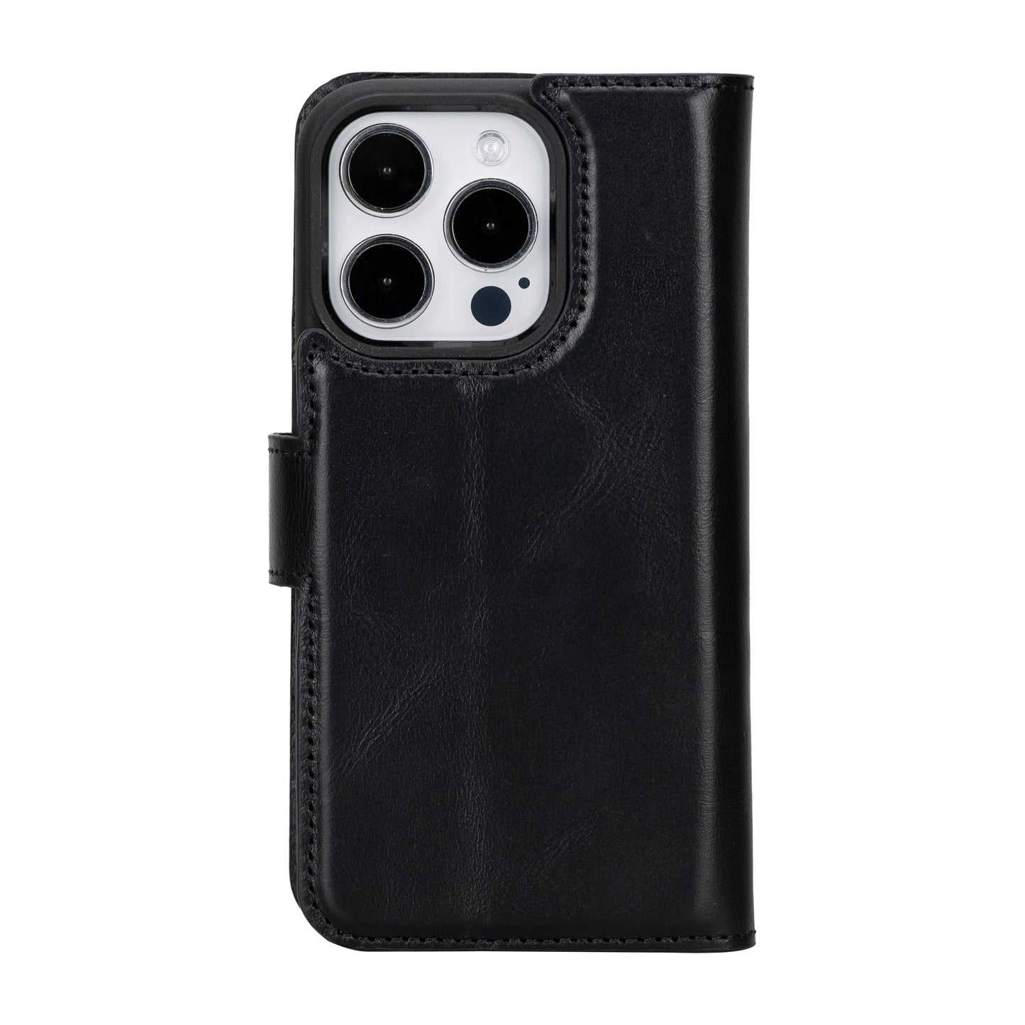 Leather iPhone 16-Pro-Max Detachable Wallet Case