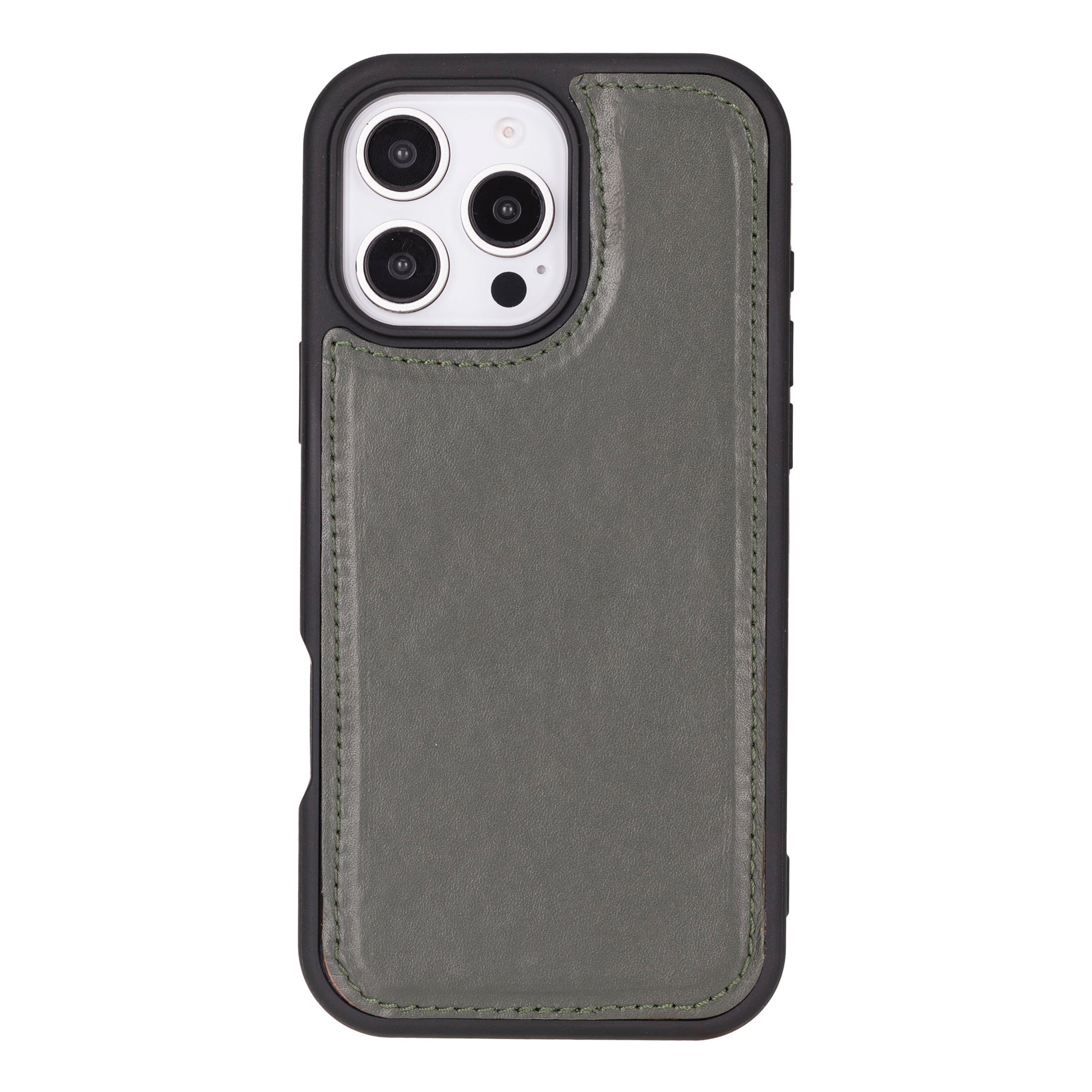 Leather iPhone 16-Pro-Max Detachable Wallet Case