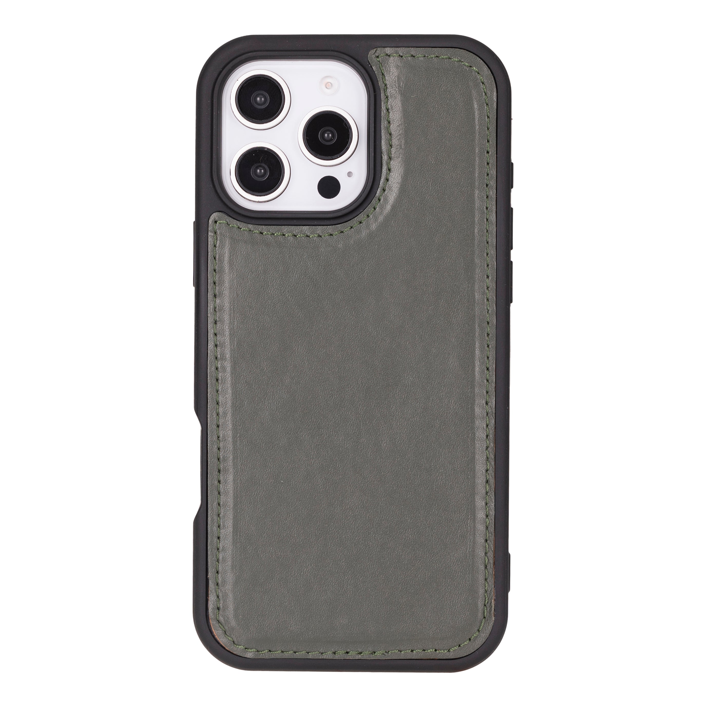Leather iPhone 16-Pro-Max Detachable Wallet Case