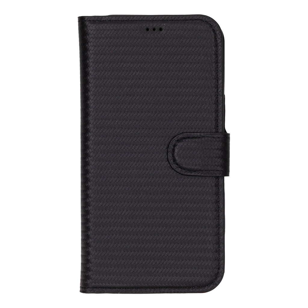 Leather iPhone 16-Pro-Max Detachable Wallet Case