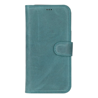 Leather iPhone 16-Pro-Max Detachable Wallet Case