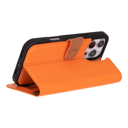 Leather iPhone 16-Pro-Max Detachable Wallet Case