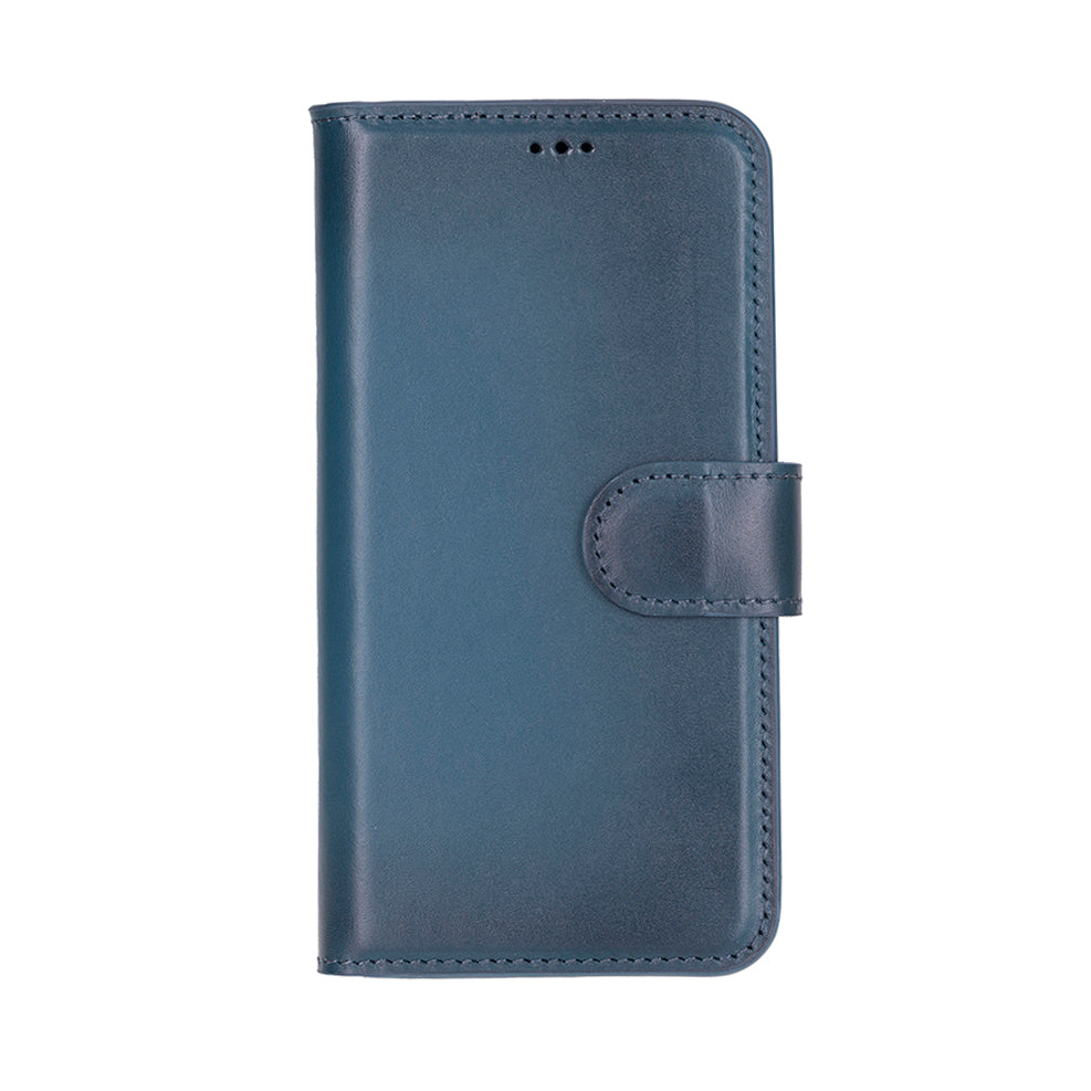 Leather iPhone 16 E-Detachable Wallet Case