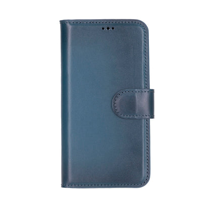 Leather iPhone 16 E-Detachable Wallet Case