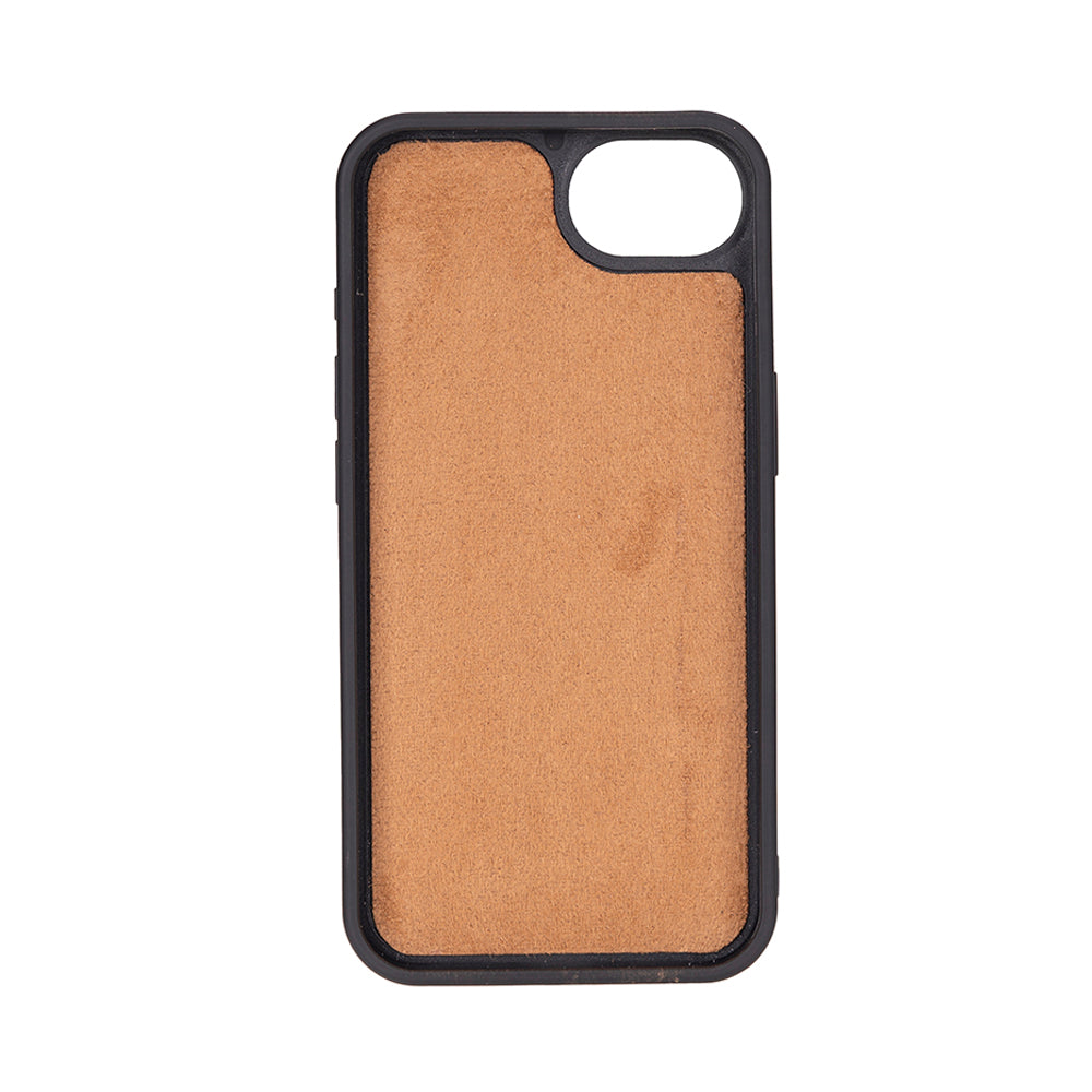 Leather iPhone 16 E-Detachable Wallet Case