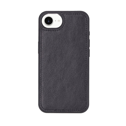 Leather iPhone 16 E-Detachable Wallet Case