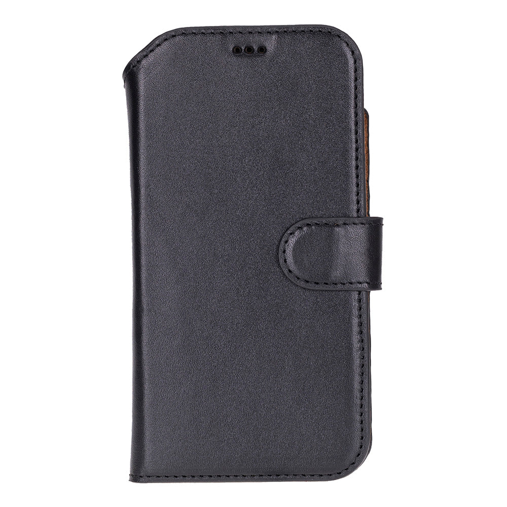 Leather iPhone 17-Air-Detachable Wallet Case