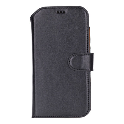 Leather iPhone 17-Air-Detachable Wallet Case