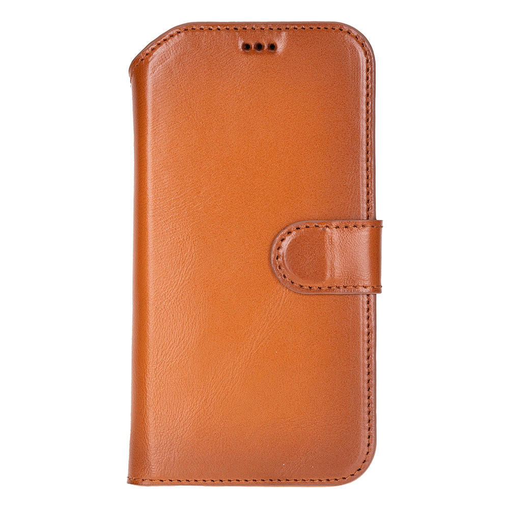 Leather iPhone 17-Air-Detachable Wallet Case
