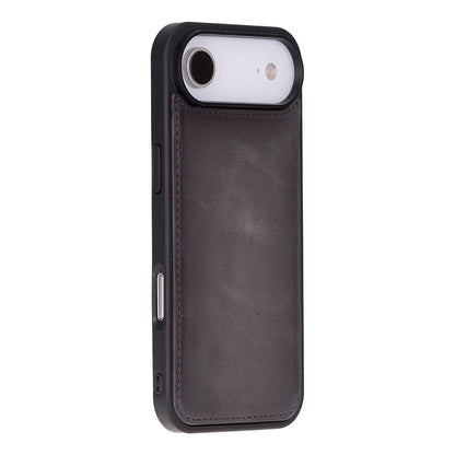 Leather iPhone 17-Air-Detachable Wallet Case