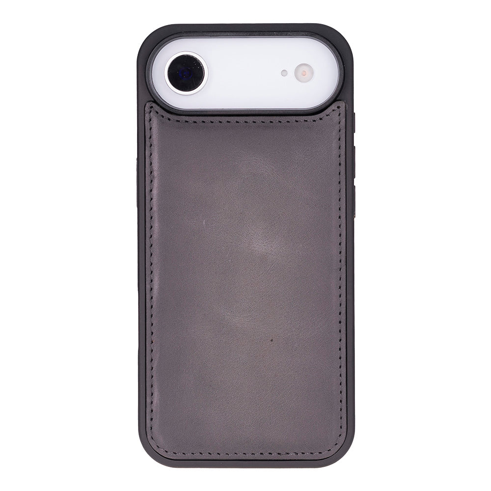 Leather iPhone 17-Air-Detachable Wallet Case