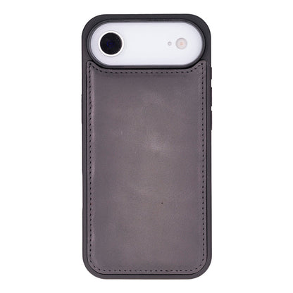 Leather iPhone 17-Air-Detachable Wallet Case