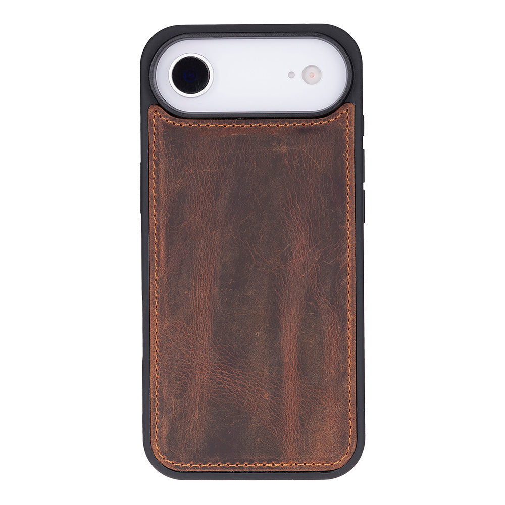 Leather iPhone 17-Air-Detachable Wallet Case